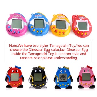 DARON Kids Virtual Cyber Toy Retro Digital Mascota Electrónica Tamagotchi Multicolor Juego De Mascotas Divertida Vaso Dinosaurio Huevo / (2)