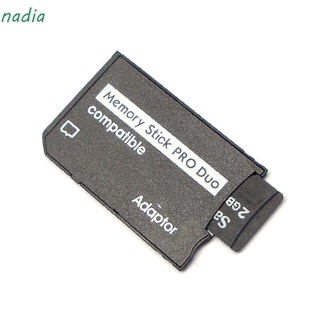 NADIA 1000/2000 funda de tarjeta SD adaptador de tarjeta TF a MS PRO DUO adaptador de almacenamiento PSP Memory Stick/Multicolor