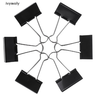 Ivywoly 6 Clips De Metal Para Carpeta De Papel , 51 Mm , Suministros De Aprendizaje De Oficina , Papelería MX