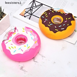 Leesisters1 Cartoon Water Bottle for Kids Donuts Silicone Kettle with Straw Water Bottles MX