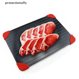 Pfmx Fast Metal Thawing Plate Defrosting Tray Frozen Food meat Defrost Kitchen Kit Glory