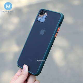 iPhone 11 Pro X XR XS Max 7 8 Plus Luxury Shockproof Silicone Case Hard PC For iPhone 11 Phone Case Ready Stock 5-10 days