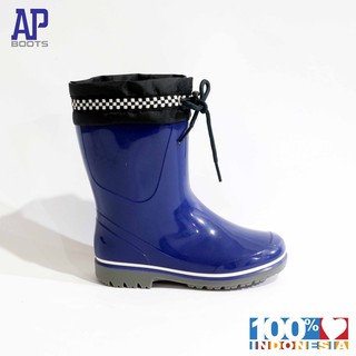 AP BOOTS Ap 2012 GO RACE 15.0-18.0 azul - botas de goma para niños zapatos - botas AP