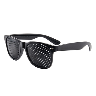 gafas antimiopía astigmatismo ambliopía corrección de protección de la vista gafas pinhole hombres mujeres niños gafas de sol (5)