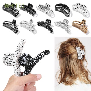 white1 elegante clips de pelo elegantes accesorios de estilo de mandíbula agarre portátil fuerte sostener horquillas mujeres niñas antideslizante garras de pelo