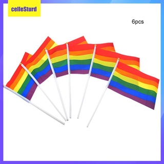 (fenash) Banderas y pancartas arco iris orgullo Gay lesbiana bandera LGBT