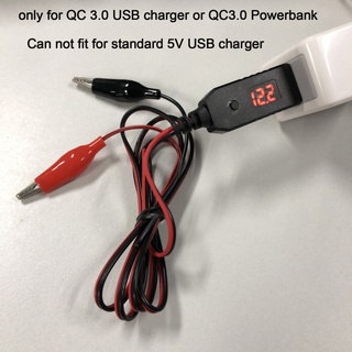 Natu QC3.0 USB a 5V a 12V AA 9V eliminador de batería reemplazar 4-8pcs AA AAA baterías (9)