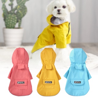 puppy/funda de lluvia impermeable con capucha para perros/gatos