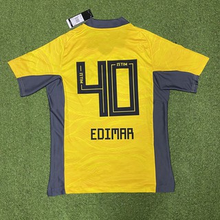 Camiseta de fútbol Flamengo Goalkeeper 2021/2022 personalizable nombre número Yellow (2)