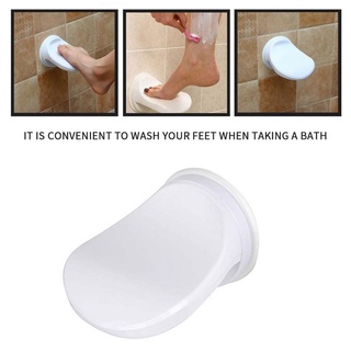 NIEJIANG for Back Pain Sufferers Pedal Shaving Leg Grip Holder Shower Foot Rest Non-slip Bathroom Suction Cup Washing Feet Wall-mounted No Drilling Foot Step/Multicolor (7)
