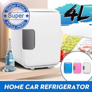 4l coche litro coche refrigerador mini calefacción y refrigeración coche de doble uso dormitorio refrigerador e7f8