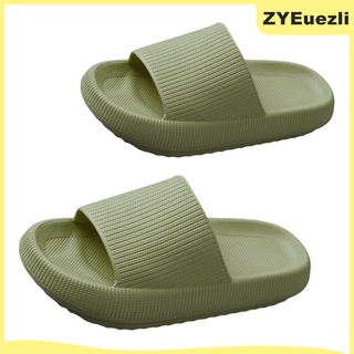 4pcs cómodo parejas zapatillas de verano zapatos antideslizante secado 38-39/40-41