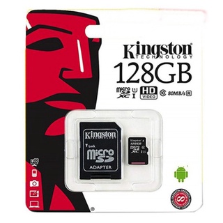 kingston 16gb/32gb tarjeta micro sd 64gb tarjeta de memoria sd tarjeta de 128gb/256gb adaptador gratis (3)