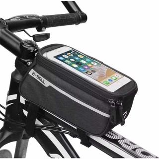porta celular impermeable para bicicleta con bolsa extra para accesorios