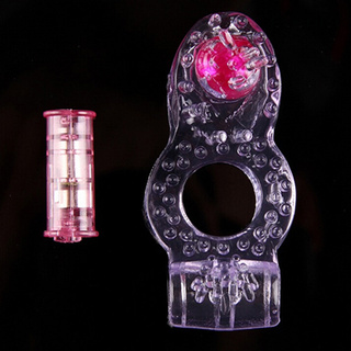 Cochise anillos vibradores del pene clítoris doble polla anillo elástico Delay juguetes sexuales para hombres (1)