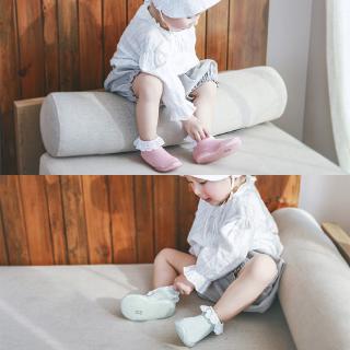 Botas Infantil Suela Antideslizante y Flexible con Goma Zapatos con Calcetines Suaves para Bebé Aprender a Caminar Zapatilla de Interior (2)