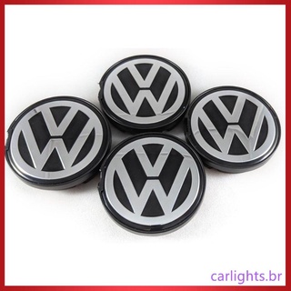 Enviar amanhã * 4 piezas emblema de coche tapa de cubo cubierta central cubierta de repuesto de neumáticos para Volkswagen (6)