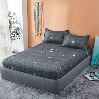 3 piezas de sábana bajera ajustable con funda de almohada, banda elástica, protectores de colchón (4)