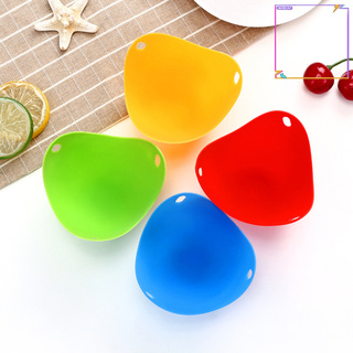 Newcat Egg Tray Hanging Hole Storage Silicone Tumbler Bottom Design Egg Cups for Microwave Stove