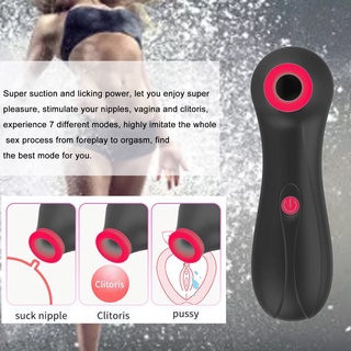 <sale> estimulador de clítoris de silicona impermeable fácil de limpiar/succionador de masturbación para Vagina (3)