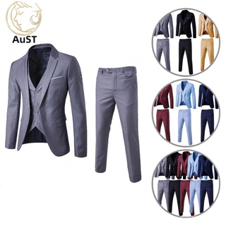 🙌 Austinstore traje Blazer pantalones estilo botones puño Blazer pantalones temperamento para boda feyC