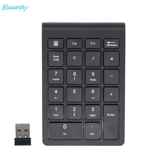 [BS] G teclado numérico inalámbrico 22 teclas USB G para computadoras de escritorio portátil