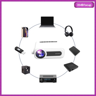 [ACUP] Eye-friendly Projector , Upgraded Portable Video Projector , Multimedia Home Theater Projector ,Wireless Screen