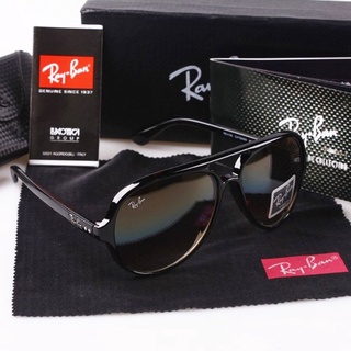 RAY-BAN 4125 gafas de sol para hombres/mujeres lente de cristal de alta calidad