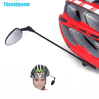 Thevatipoem - casco retrovisor para bicicleta, ciclismo, seguridad, motocicleta, espejo retrovisor