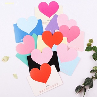 1pcs diario romántico corazón saludo amor tarjeta (nota de amor) tarjeta de felicitación para la boda mensaje tarjeta de san valentín regalo tarjeta de amor mensaje tarjeta conejito