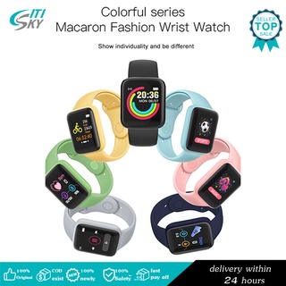 Y68 D20 reloj inteligente con Bluetooth USB con Monitor Cardíaco Smartwatch (1)