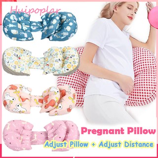 Bebé durmiente embarazo maternidad embarazada almohada en forma de U vientre apoyo cintura apoyo lateral mujeres Abdomen espalda