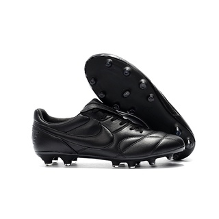 Nike Retro Legend FG Soccer Football Shoes black blue