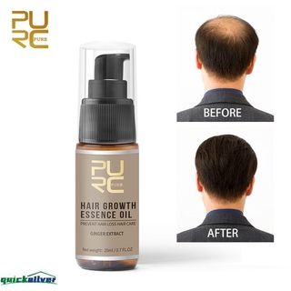 PURC Hot sale Fast Hair Growth Essence Oil Hair Loss Treatment Help for hair Growth Hair Care 20ml ck