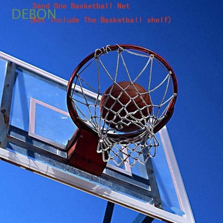 debon hoop basketball net se adapta a la red de malla de malla de hilo deluxe resistente tamaño estándar de nylon