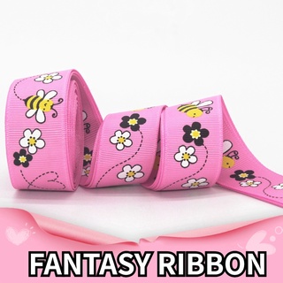 )FANTASY RIBBON 1"25mm x 5meters/roll for Gift Wrapping Hair Bows DIY Wedding Party Christmas Decoration