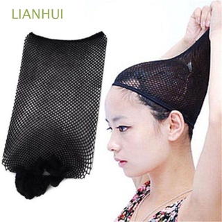 lianhui moda red de pelo estirable belleza mujeres para pelucas accesorios para el cabello elástico snood hairnet diadema densidad accesorios para el cabello/multicolor