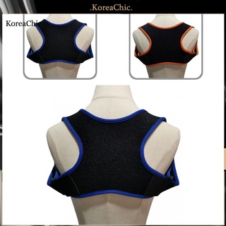 <koreachic> Corrector de postura de espalda de hombro Unisex/cinturón de soporte ortopédico de columna vertebral