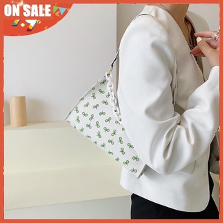 New texture, Western-style small handbag, popular in summer 2021, Korean version of solid color fashion chain portable armpit bag