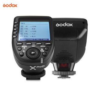 Godox Xpro-C E-TTL II Flash Trigger transmisor 2.4G inalámbrico X sistema 32 canales 16 grupos admiten TTL Autoflash 1/8000s HSS reemplazo para cámaras de la serie EOS para cámara de la serie Godox Flashes al aire libre y Flashes de estudio