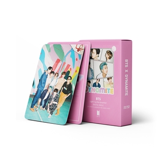 54Pcs BTS Map of the soul ON Dynamite Card New album Card BT21 BTS Postcards DYNAMITE Cards