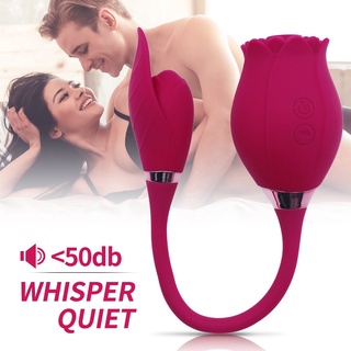 Rose Clitoral Sucking Licking Vibrator for Women Masturbator Erotic Sex Toy