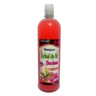 ORBINAT Shampoo de Arbol de té y Bardana 1 Lt