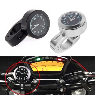 Bike Motorcycle Handlebar Waterproof Mini Mount Dial Watch Clock