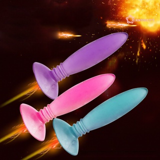 xiangsicity Bullet Shape Mini Silicone Anal Butt Plug Unisex Adult Sex Game Suction Toy