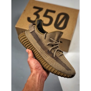 Original Adidas Yeezy 350 Boost V2 Earth Sneakers Shoes for Men and Women Shoes