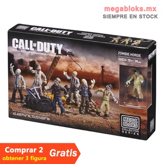 Mega Bloks Construx Call of Duty 06826 Zombie Horde【Nueva sellada】bloques de construcción Juguetes modelo