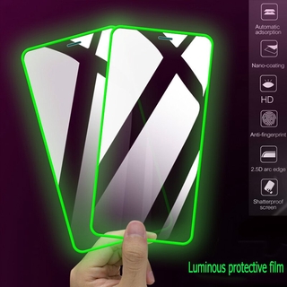 vidrio templado luminoso para iphone se2 6 7 8 plus xr x xs 11pro max película protectora de pantalla de vidrio para iphone 6s 7 8 plus (1)