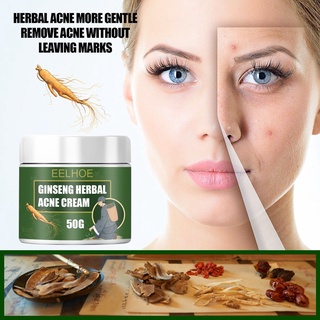 【Ready Stock】Ginseng Herbal Acne Cream Desalt Acne Scar Acne Repair Acne Cream