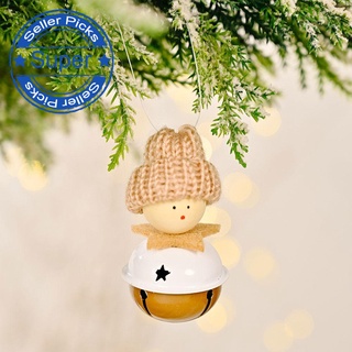nueva decoración navideña de punto sombrero campana árbol de la casa decoratio colgante de navidad v8s2